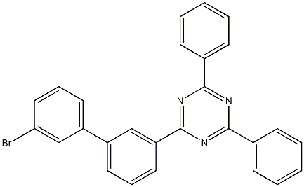 -(3-Bromobiphenyl)-3-yl-4,6-diphenyl-1,3,5-triazine_1606981-69-4