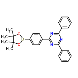 2,4-Diphenyl-6-[4-(4,4,5,5-tetramethyl-1,3,2-dioxaborolan-2-yl)phenyl]-1,3,5-triazine_1219956-23-6