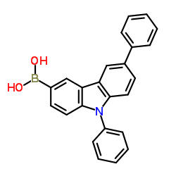 6,9-Diphenyl-9H-carbazol-3-yl-3-boronic acid_1133058-06-6