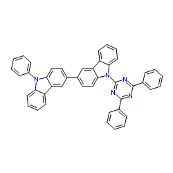 9-(4,6-diphenyl-1,3,5-triazin-2-yl)-9'-phenyl-3,3'-bicarbazole_1266389-01-8
