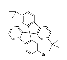2'-broMo-2,7-di-tert-butyl-9,9'-spirobi[fluorene]_393841-81-1