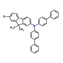 N,N-di([1,1'-biphenyl]-4-yl)-7-bromo-9,9-dimethyl-9H-fluoren-2-amine_1028647-98-4