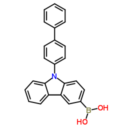 N-(biphenyl-4-yl)-3-carbazoleboronic acid_1028648-22-7