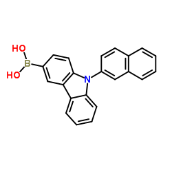 [9-(2-naphthalenyl)-9H-carbazole-3-yl]boronic acid_1133057-98-3