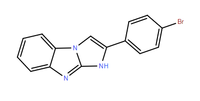 2-(4-bromo-phenyl)-1(9)H-benzo[d]imidazo[1,2-a]imidazole_30513-47-4