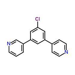 Pyridine,3-3-[3-chloro-5-(4-pyridinyl)phenyl_1214357-62-6