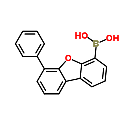(6-phenyldibenzo[b,d]furan-4-yl)boronic acid_1010068-85-5