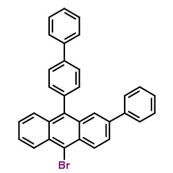 10-bromo-2-phenyl-9-(4-phenylphenyl)anthracene_1195975-03-1
