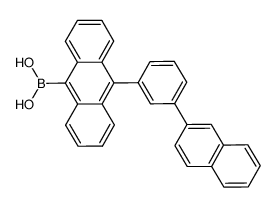 10-(3-(naphthalen-2-yl)phenyl)anthracene-9-boronic acid_853945-54-7