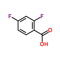 2,4-Difluorobenzoic acid_1583-58-0