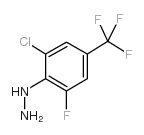 [2-chloro-6-fluoro-4-(trifluoromethyl)phenyl]hydrazine_110499-66-6
