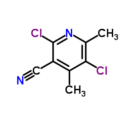 2,5-Dichloro-4,6-dimethylnicotinonitrile_91591-63-8