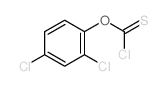 O-(2,4-dichlorophenyl) chloromethanethioate_2812-86-4