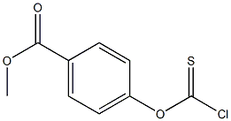 methyl 4-(chlorocarbonothioyloxy)benzoate_10506-31-7