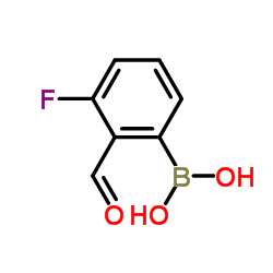 3-Fluoro-2-Formylphenylboronic Acid_871126-15-7