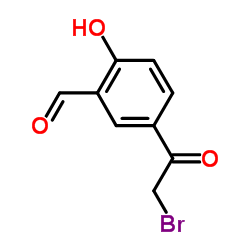 5-(2-Bromoacetyl)-2-hydroxybenzaldehyde_115787-50-3