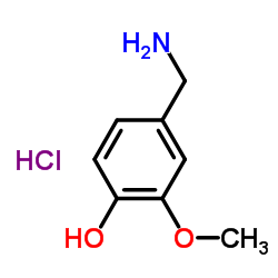 4-Hydroxy-3-methoxybenzylamine hydrochloride_7149-10-2