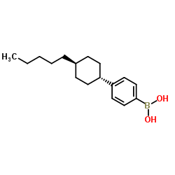 4-(Trans-4-pentylcyclohexyl) phenyl boronic acid_143651-26-7