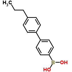 [4-(4-propylphenyl)phenyl]boronic acid_153035-56-4