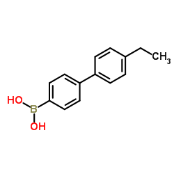 [4-(4-ethylphenyl)phenyl]boronic acid_153035-62-2
