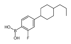 [2-Fluoro-4-(4-propylcyclohexyl)phenyl]boronic acid_159119-10-5