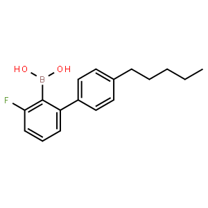 3-Fluoro-4'-pentyl-biphenylboronicacid_163129-96-0