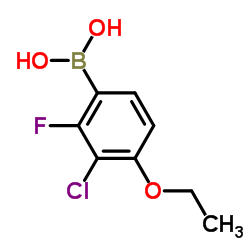 (3-Chloro-4-ethoxy-2-fluorophenyl)boronic acid_909122-50-5