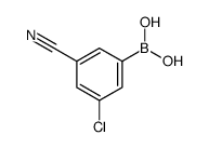 (3-Chloro-5-cyanophenyl)boronic acid_915763-60-9