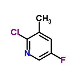 2-Chloro-5-fluoro-3-methylpyridine_38186-84-4
