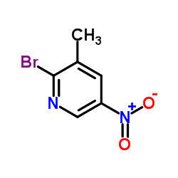 2-Bromo-3-methyl-5-nitropyridine_23132-21-0