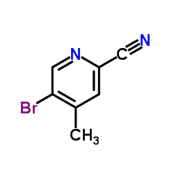 5-bromo-4-methylpyridine-2-carbonitrile_886364-86-9