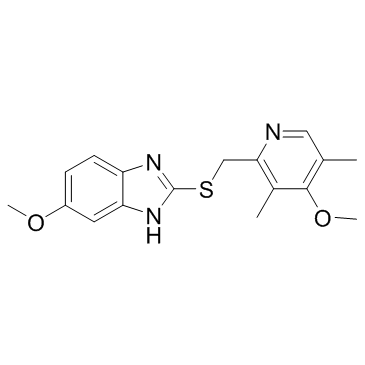 6-methoxy-2-[(4-methoxy-3,5-dimethylpyridin-2-yl)methylsulfanyl]-1H-benzimidazole_73590-85-9