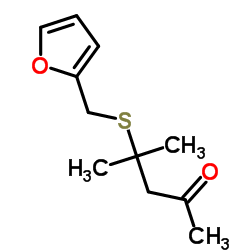 4-((2-Furylmethyl)thio)-4-methylpentan-2-one_64835-96-7