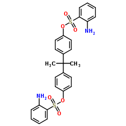2-Aminobenzenesulfonic acid (1-methylethylidene)di-4,1-phenylene ester_68015-60-1