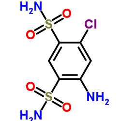 4-Amino-6-chlorobenzene-1,3-disulfonamide_121-30-2