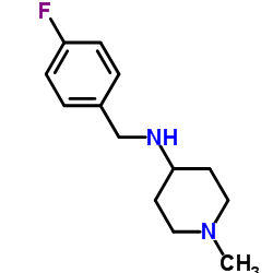 N-[(4-fluorophenyl)methyl]-1-methylpiperidin-4-amine_359878-47-0