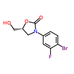 (R)-3-(4-Bromo-3-fluorophenyl)-5-(hydroxymethyl)oxazolidin-2-one_444335-16-4