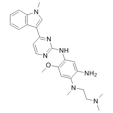 N1-(2-(dimethylamino)ethyl)-5-methoxy-N1-methyl-N4-(4-(1-methyl-1H-indol-3-yl)pyrimidin-2-yl)benzene-1,2,4-triamine_1421372-66-8