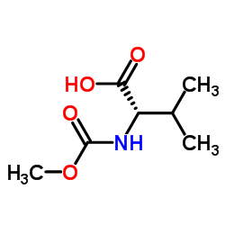 (S)-2-((Methoxycarbonyl)amino)-3-methylbutanoic acid_74761-42-5