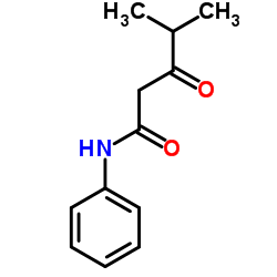 4-Methyl-3-oxopentanoic acid anilide_124401-38-3