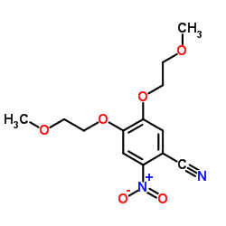 4,5-Bis(2-methoxyethoxy)-2-nitrobenzonitrile manufacturer