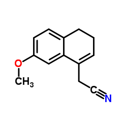 2-(7-Methoxy-3,4-dihydronaphthalen-1-yl)acetonitrile_861960-34-1