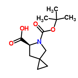 (S)-5-(tert-butoxycarbonyl)-5-azaspiro[2.4]heptane-6-carboxylic acid_1129634-44-1