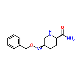 (2S,5R)-5-(benzyloxyamino)-piperidine-2-carboxylic acid amide_1416134-49-0