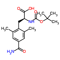 (2S)-3-(4-carbamoyl-2,6-dimethylphenyl)-2-[(2-methylpropan-2-yl)oxycarbonylamino]propanoic acid_623950-02-7