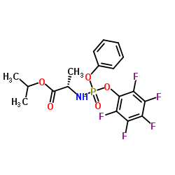 propan-2-yl (2S)-2-[[(2,3,4,5,6-pentafluorophenoxy)-phenoxyphosphoryl]amino]propanoate_1334513-02-8