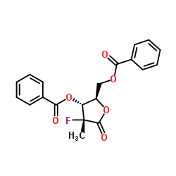 (2R)-2-Deoxy-2-fluoro-2-methyl-D-erythropentonic acid gamma-lactone 3,5-dibenzoate_874638-80-9