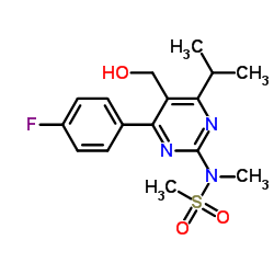 4-(4-Fluorophenyl)-6-isopropyl-2-[(N-methyl-N-methylsufonyl)amino]pyrimidine-5-yl-methanol_147118-36-3
