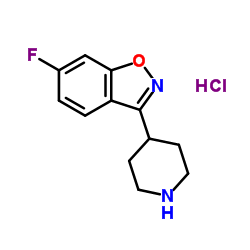 6-Fluoro-3-(4-piperidinyl)-1,2-benzisoxazole hydrochloride_84163-13-3