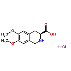 1,2,3,4-Tetrahydro-6,7-dimethoxy-3-isoquinolinecarboxylic acid hydrochloride_82586-62-7